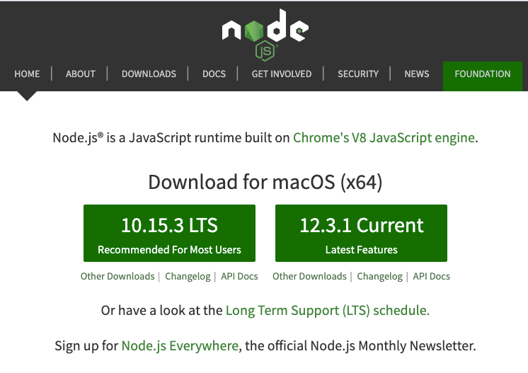 Javascript download for mac os x